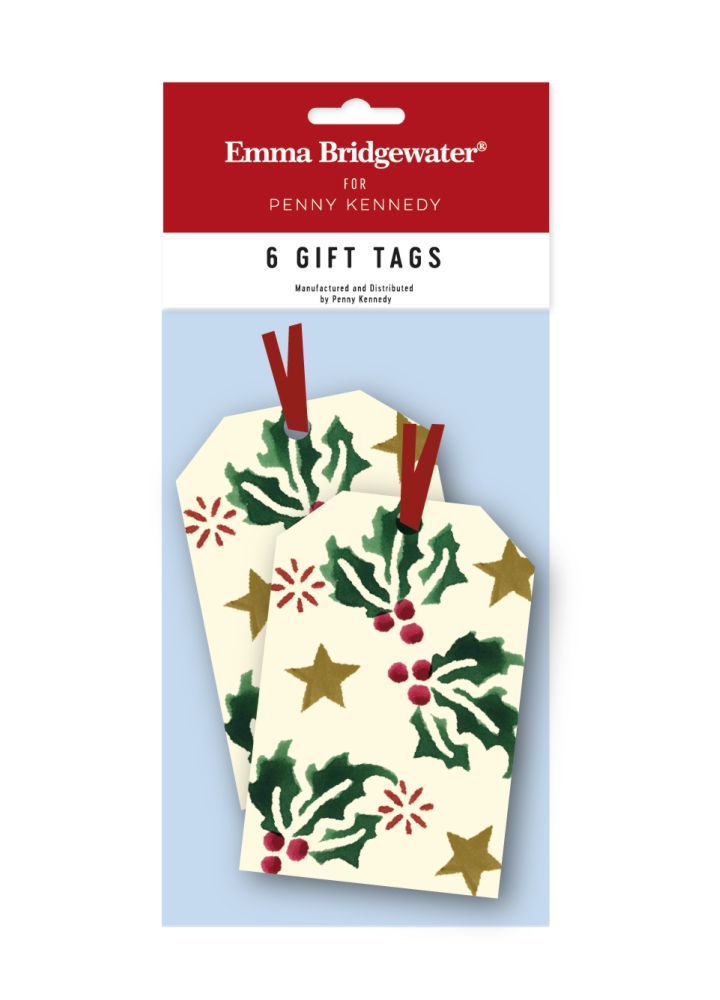 Gift Tags Scattered Holly